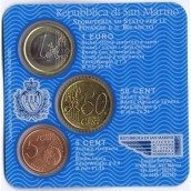 Cartera oficial euroset San Marino 2006 (3 monedas)