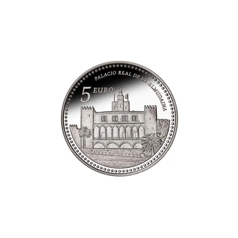 Moneda 2013 Patrimonio Nacional. Palacio de la Almudaina. 5 euro