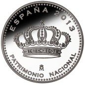 Moneda 2013 Patrimonio Nacional. Monasterio Las Huelgas. 5 euros