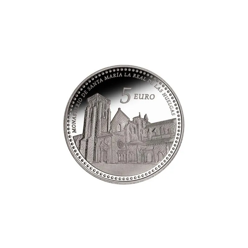 Moneda 2013 Patrimonio Nacional. Monasterio Las Huelgas. 5 euros