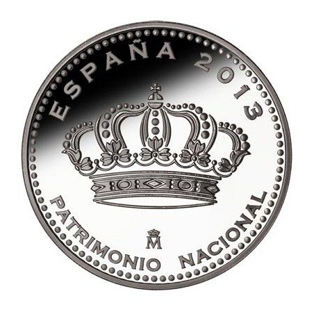 Moneda 2013 Patrimonio Nacional. Monasterio Descalzas. 5 euros.