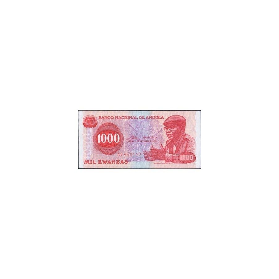 Angola 1.000 Kwanzas 1976. EBC.