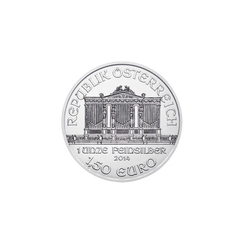 Moneda onza de plata 1,5 euros Austria Filarmonica 2014