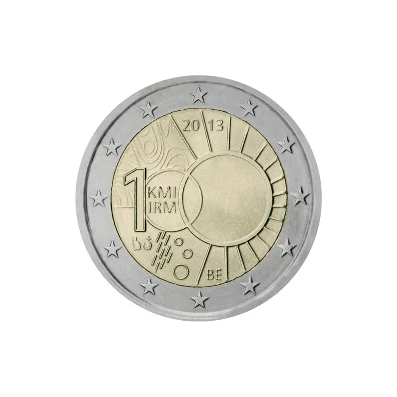 moneda conmemorativa 2 euros Belgica 2013.