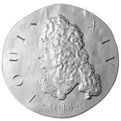 Francia 10 € 2014 Luis XIV. Plata.