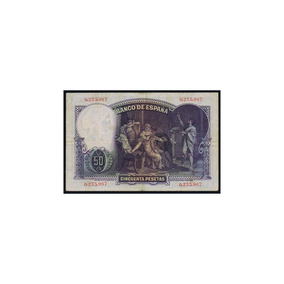 (1931/25/04) Madrid 50 Pesetas EBC.