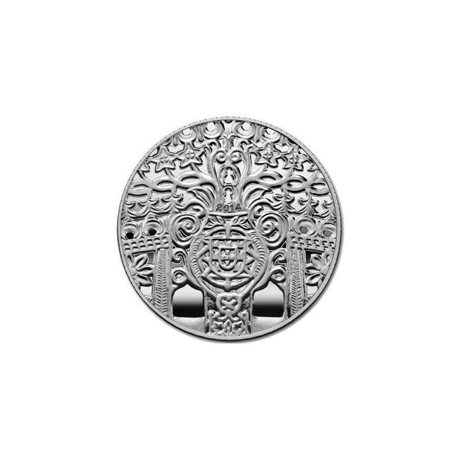 Portugal 2.5 Euros 2014. Yugos. Etnografia.