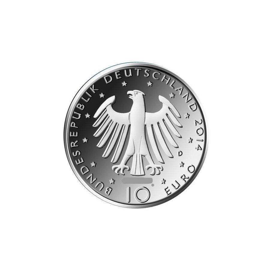 moneda Alemania 10 Euros 2014 D. Richard Strauss.