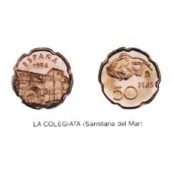50 Pesetas. (1994) Madrid - (LA COLEGIATA - SANT. DEL MAR) SC
