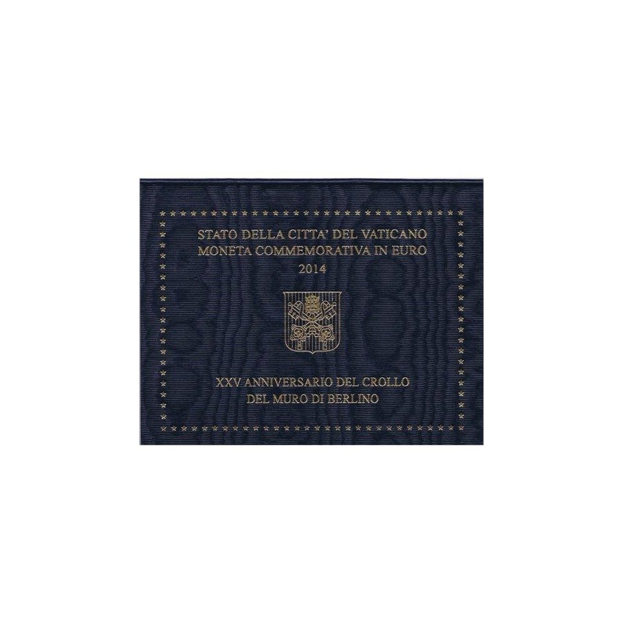 moneda conmemorativa 2 euros Vaticano 2014. Estuche Oficial.
