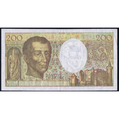 Francia 200 Francs 1992. MBC.