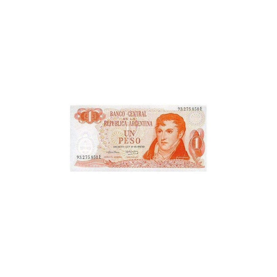 Argentina 1 Peso 1974 SC.