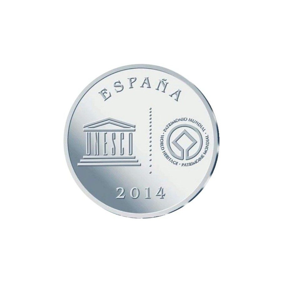 Moneda 2014 Patrimonio de la Humanidad. Baeza. 5 euros.
