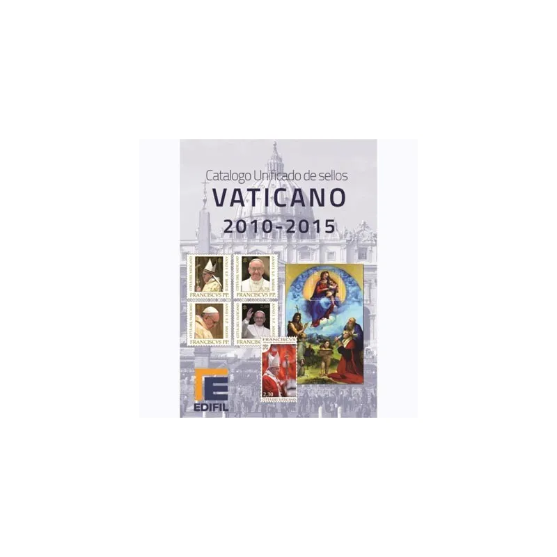 EDIFIL Catalogo unificado sellos Vaticano 2010-2015.