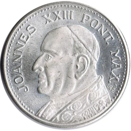 Medalla Papa Juan XXIII Pontifice Maximo. Piedad.