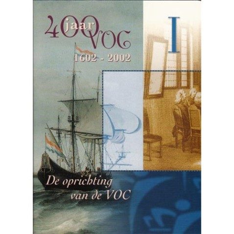 Cartera oficial euroset Holanda 2002 VOC I con medalla plata.