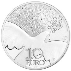Francia 10€ 2015 Europa 70 Años de Paz en Europa.