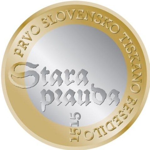 moneda Eslovenia 3 Euros 2015.