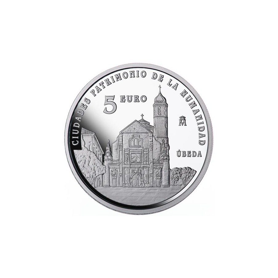 Moneda 2015 Patrimonio de la Humanidad. Úbeda. 5 euros.