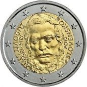 moneda conmemorativa 2 euros Eslovaquia 2015.