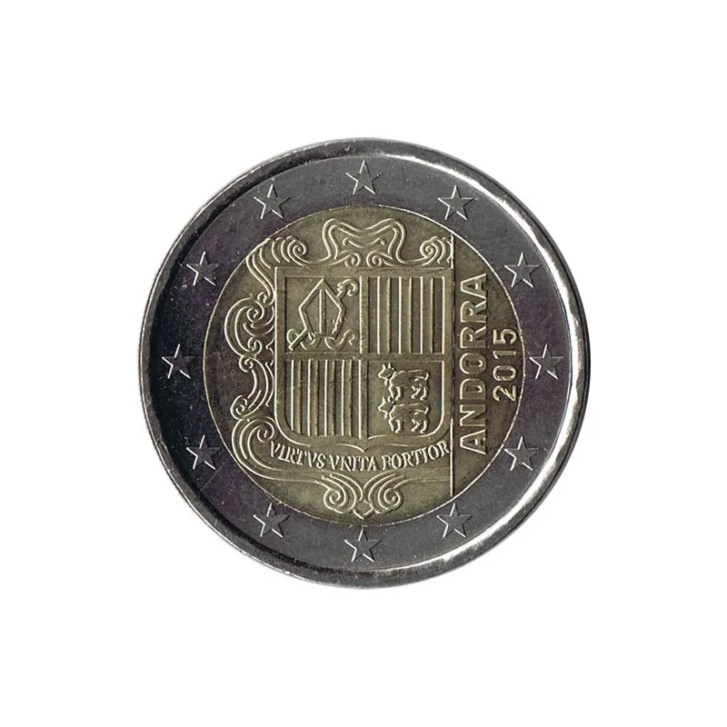monedas euro serie Andorra 2015 (moneda de 2 euros)