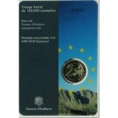 moneda conmemorativa 2 euros Andorra 2014. BU.