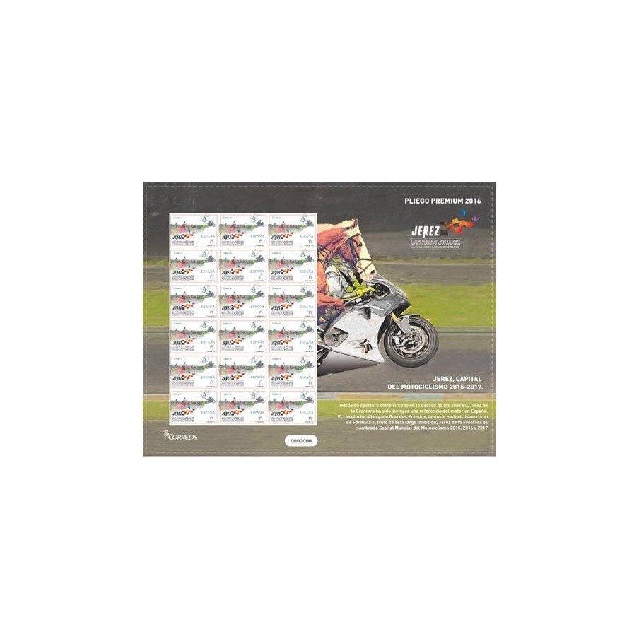Pliego Premium año 2016 nº 32 Jerez Capital del Motociclismo