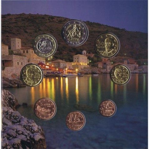 Cartera oficial euroset Grecia 2016. Peloponeso.