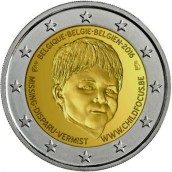 moneda conmemorativa 2 euros Belgica 2016 Niños Desaparecidos