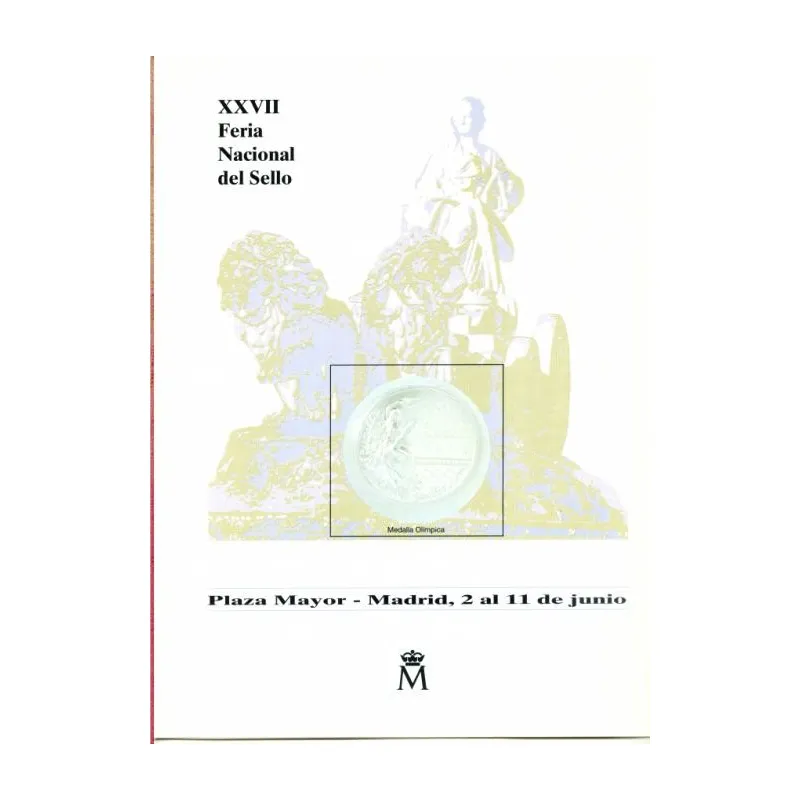 1995 Documento 35 XXVII Feria Nacional del Sello con Sobre.