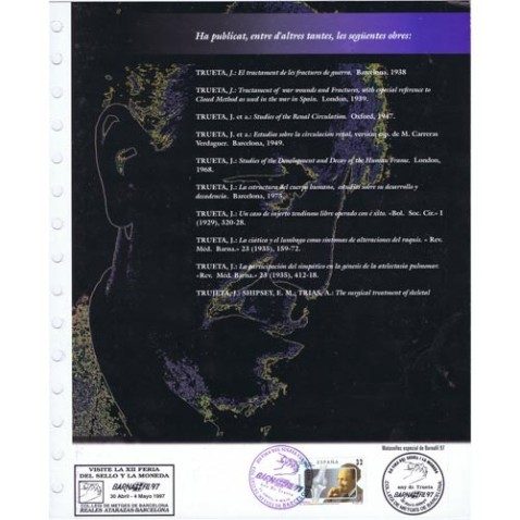1997 Documento XIIº BARNAFIL '97 Año del Dr. Trueta.