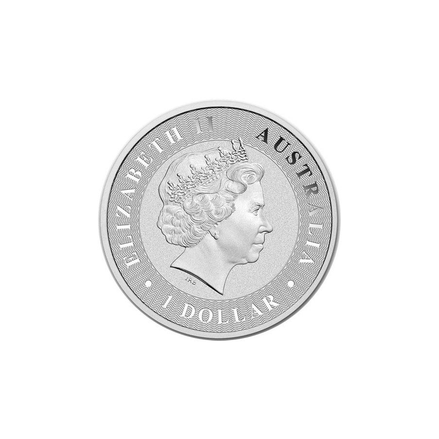 Moneda onza de plata 1$ Australia Canguro 2017