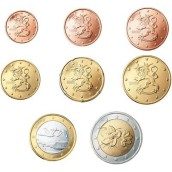 monedas euro serie Finlandia 2017