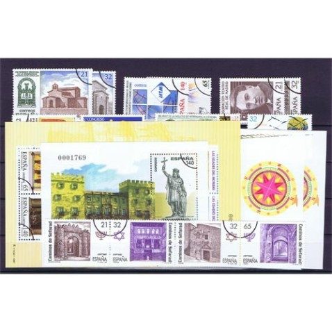 Sellos de España año 1997 COMPLETO sellos MUESTRA.