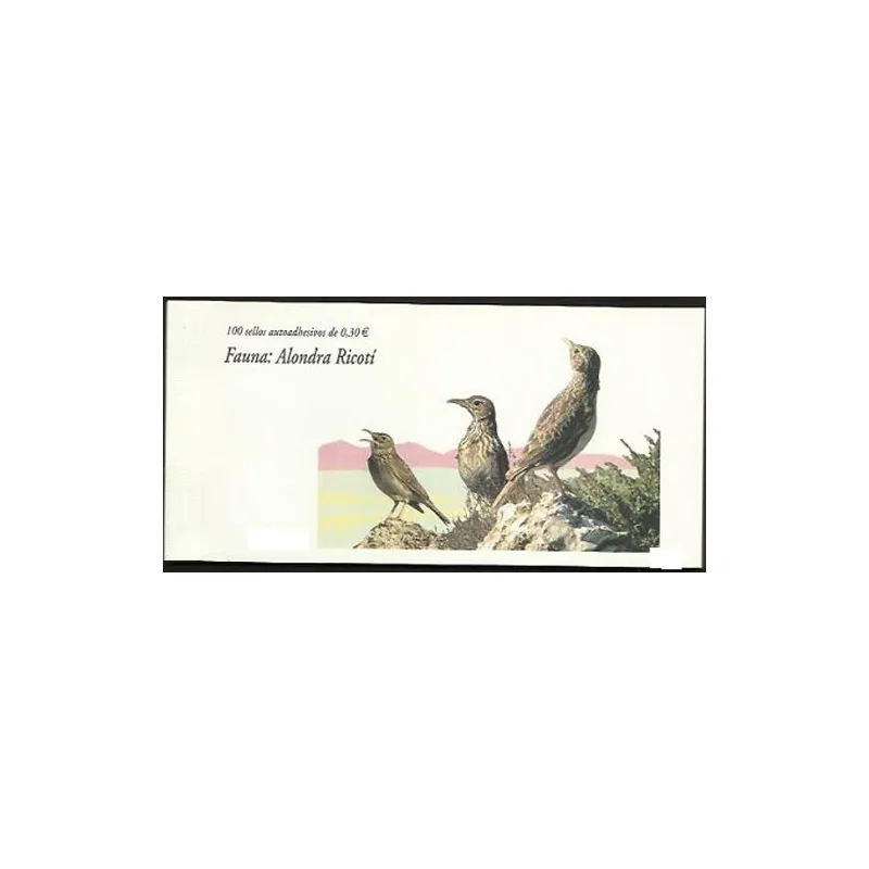 4305c Fauna y Flora ALONDRA (carnet de 100 sellos)