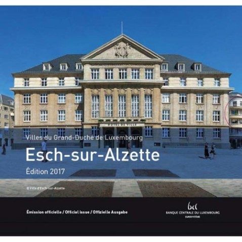 Cartera oficial euroset Luxemburgo 2017 (incluye 2€ conmemorat).