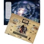 5150B PACK Mapa galáctico + Hoja bloque STAR WARS