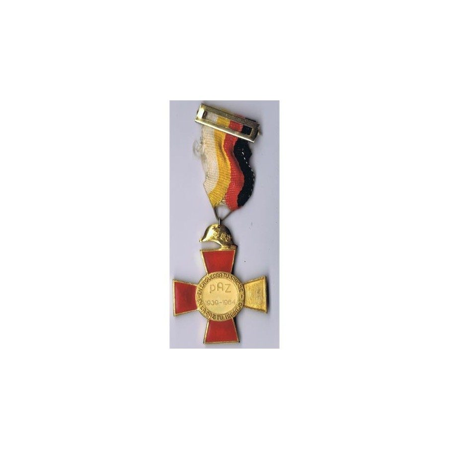 Medalla 25 años de Paz 1939-1964 Ejercito Nacional.