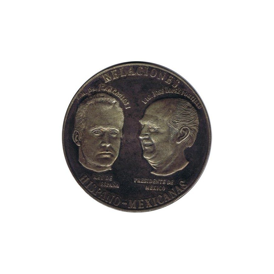 Medalla Relaciones Hispano Mexicanas 1977. Plata.