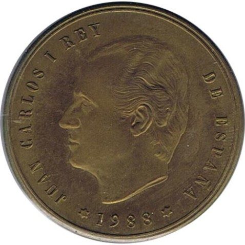 Medalla Bicentenario Carlos III / Juan Carlos I. Cobre.