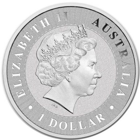 Moneda onza de plata 1$ Australia Canguro 2018