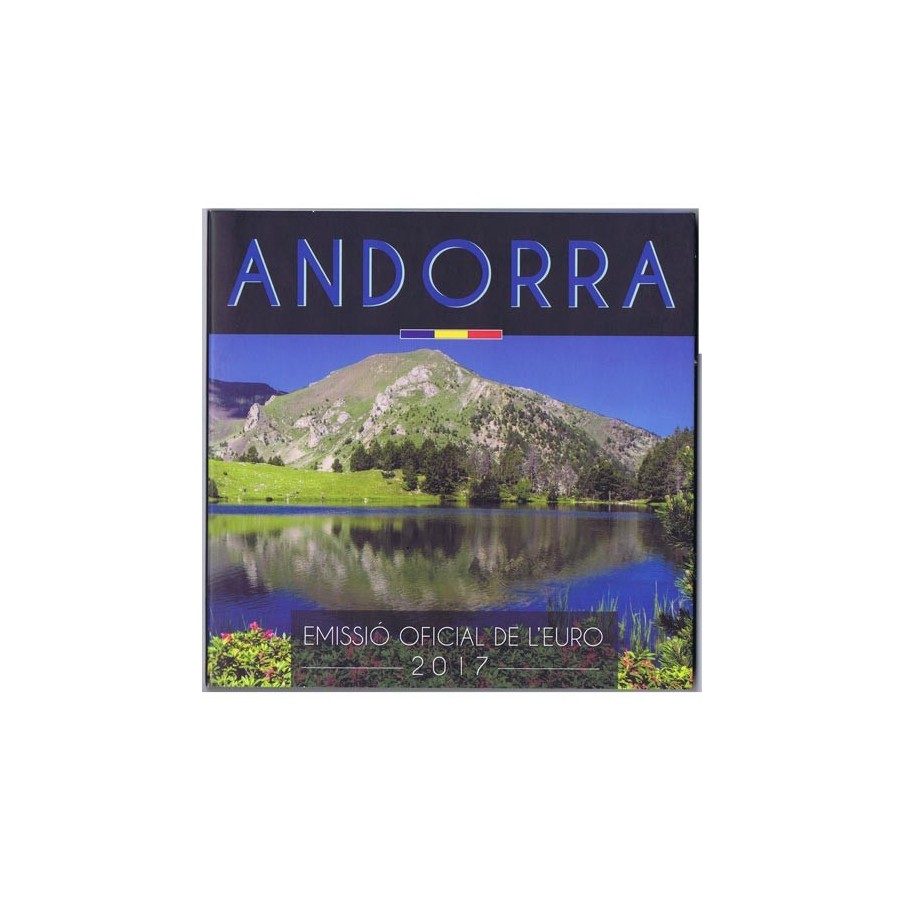 Monedas Euroset Andorra 2017.