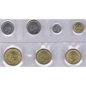 Juan Carlos serie de monedas año 1989. SC