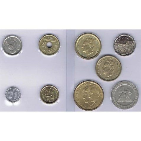 Juan Carlos serie de monedas año 1994. SC