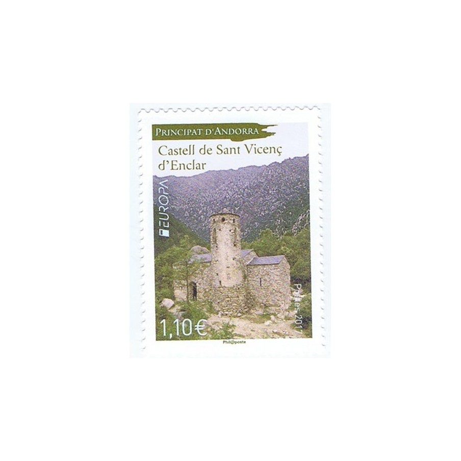 807 Europa. Castillo de Sant Vicenç d'Enclar.
