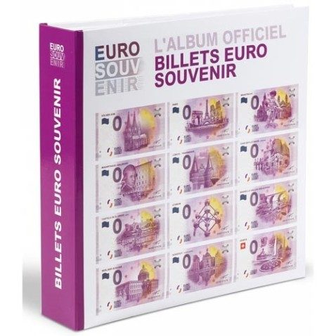 LEUCHTTURM Álbum para billetes Euro Souvenir