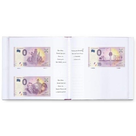 LEUCHTTURM Álbum para billetes Euro Souvenir