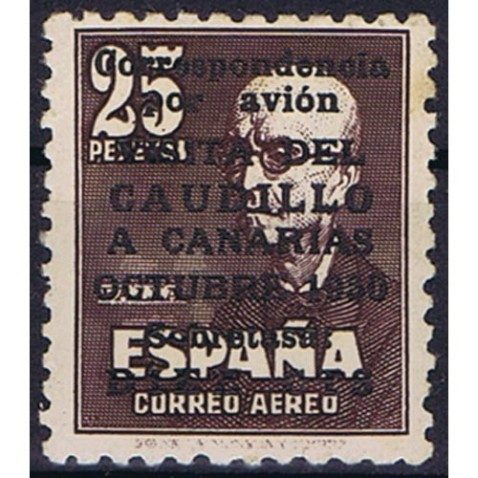 1090 Canarias AE. Visita del Caudillo a Canarias. Oxido.