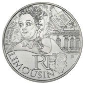 Francia 10 € 2012 Les Euros des Regions. Limousin