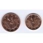 monedas euro centimos Andorra 2018 (1 y 2 centimos)